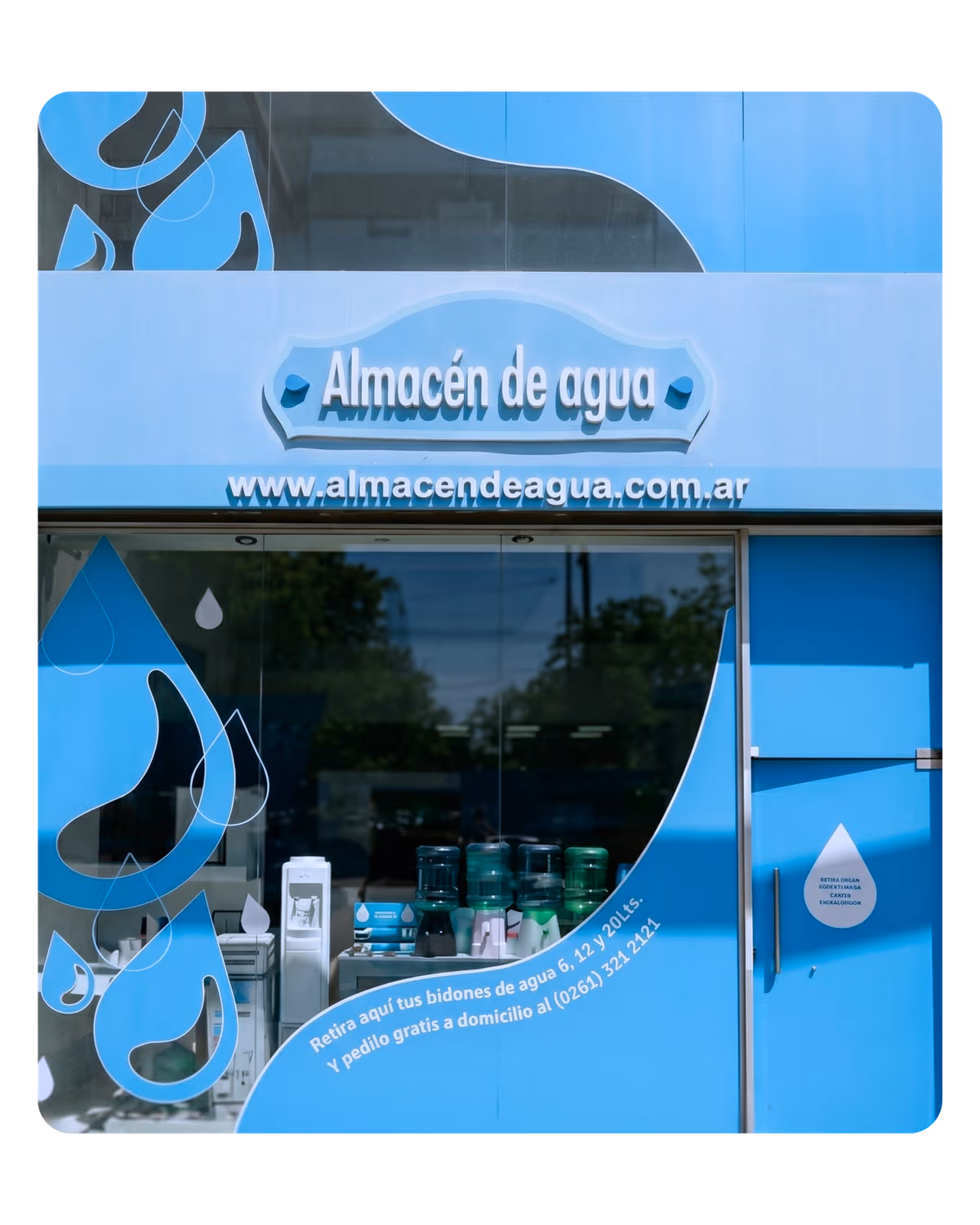 Tienda física Almacén de Agua