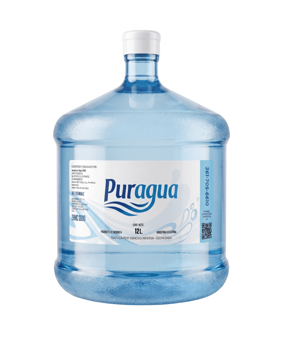 Botellón de agua 12 litros